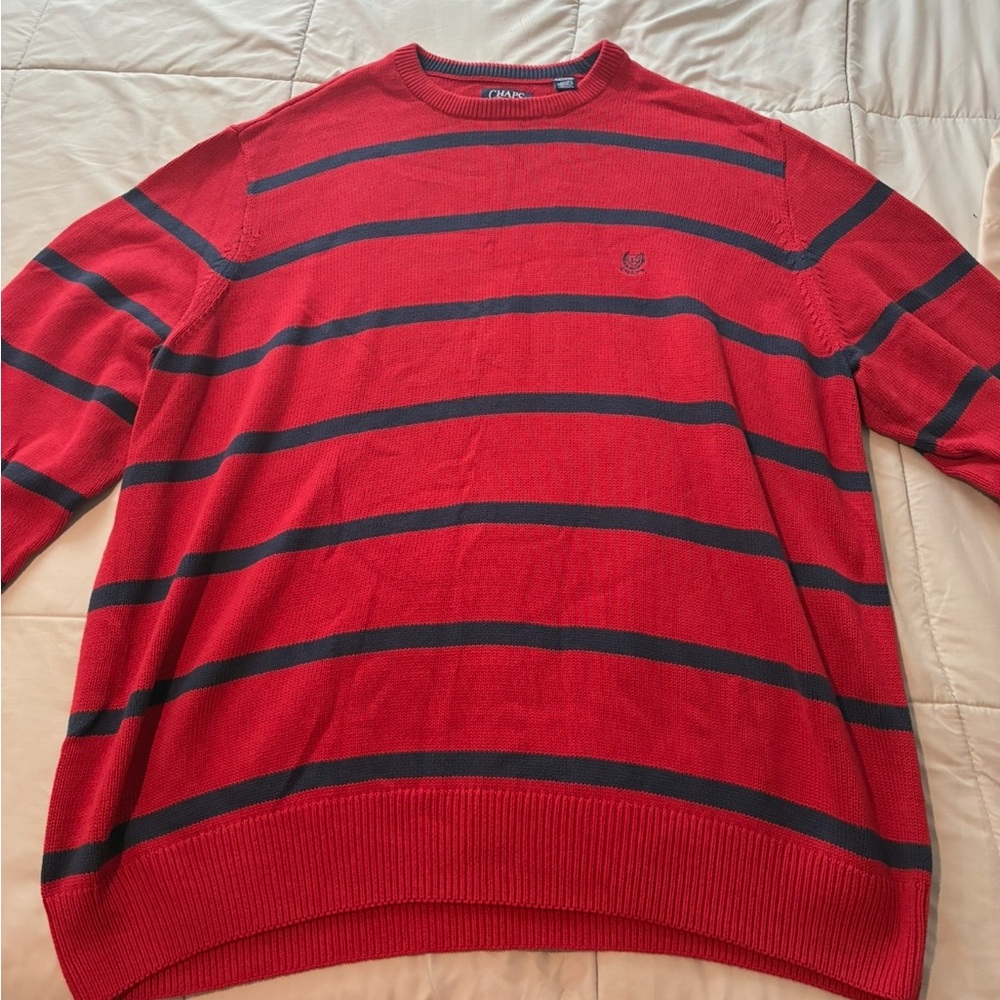 Chaps Men's Original Cotton Crewneck Sweater size men’s 4XLT